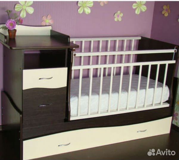 Кровать детская трансформер