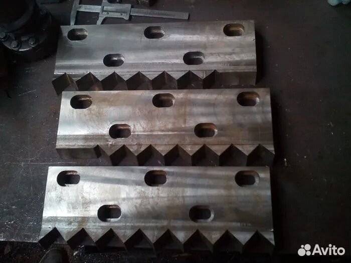 Заточка ножей для дробилок пластиковых отходов