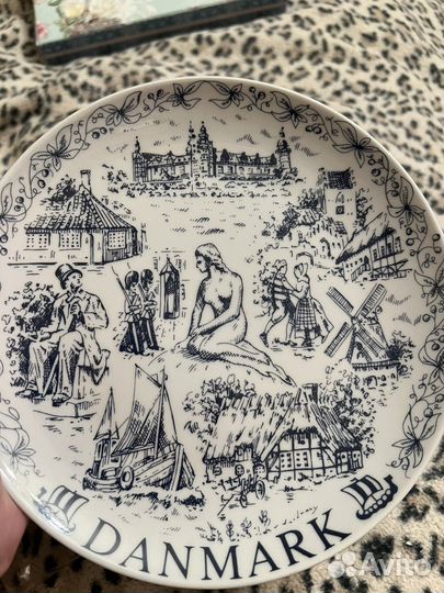 Настенная тарелка Дания