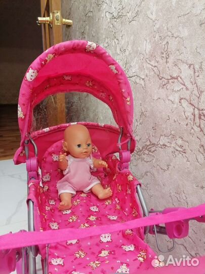 Коляска кукольная