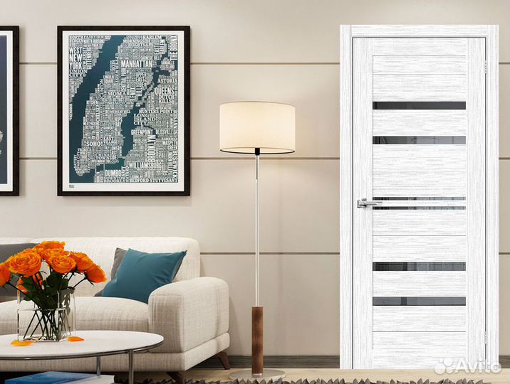 Межкомнатные двери экошпон