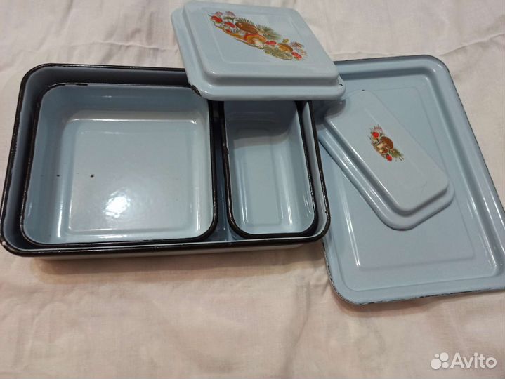 Эмалированная посуда СССР