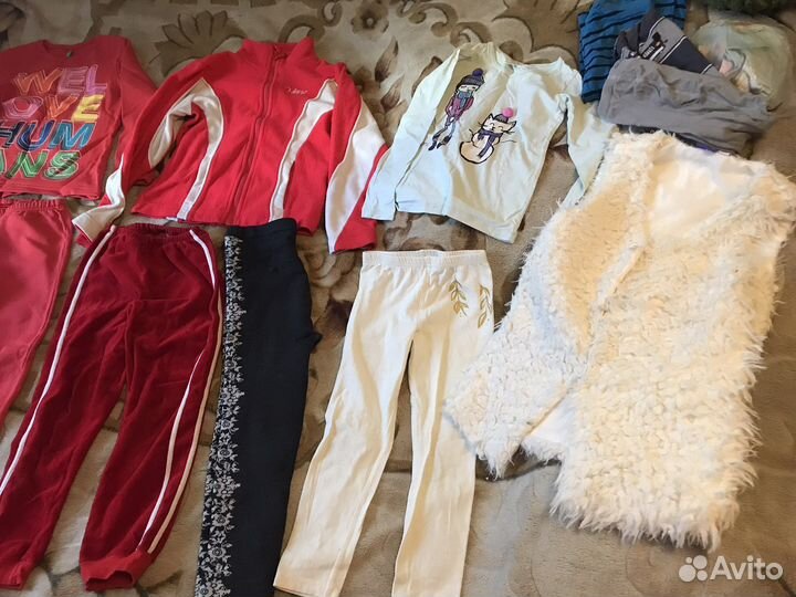 Вещи на девочку 128 см