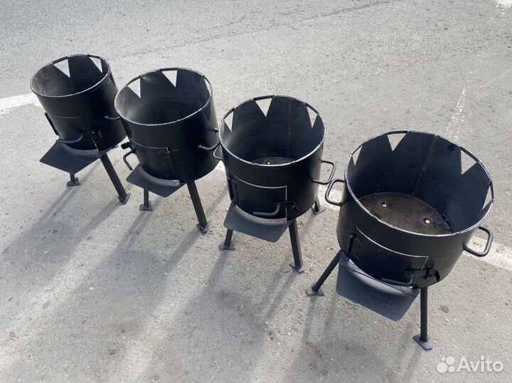 Печь, очаг, учаг, подставка под казан