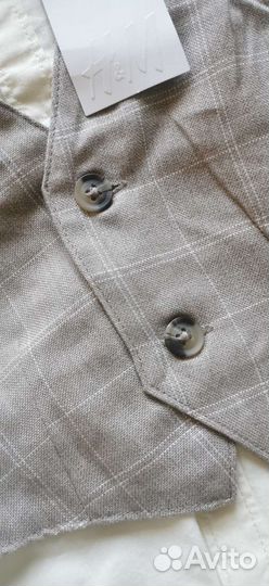 Новый нарядный костюм h&m 68,74