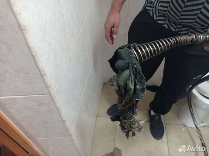 Прочистка канализационных труб устранение засоров