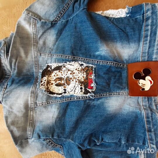 Ветровка и джинсовка на девочку