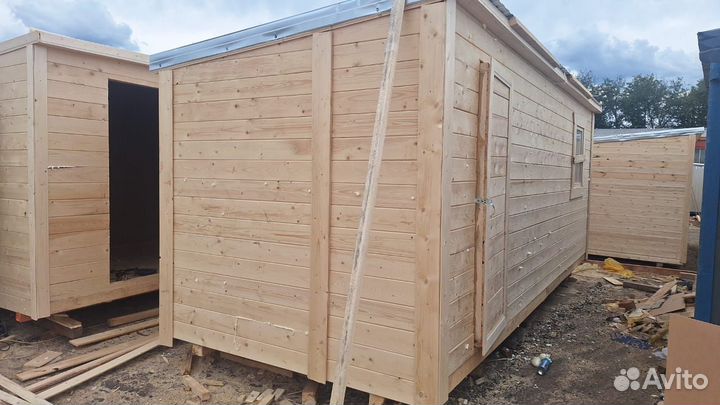 Бытовка и хозблок универсальные под ключ