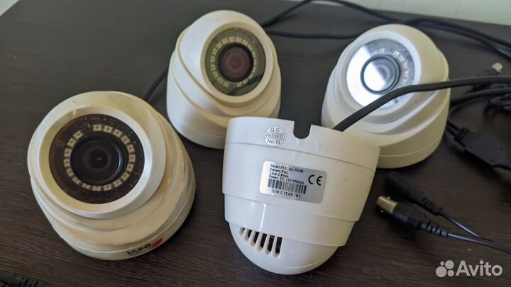 Комплект видеонаблюдения (регистратор + 4 камеры)