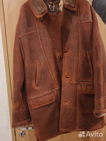 Дубленка натуральная мужская новая