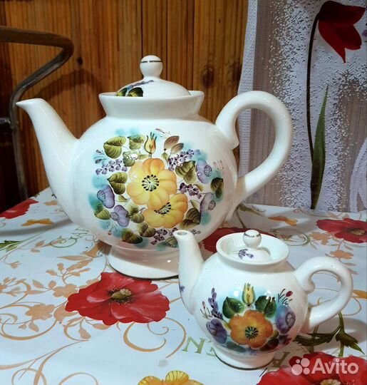 СССР. Пара заварочных чайников на 3л. и 250мл