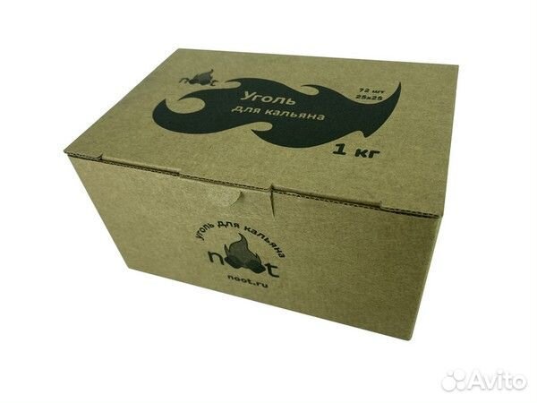 Уголь кокосовый для кальяна