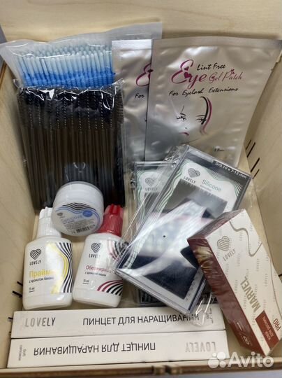 Набор для наращивания ресниц новый