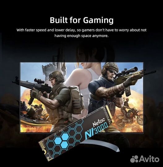 SSD Netac NVMe M2 PCIe 3.0x4 1 TB