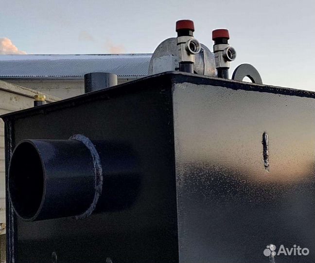 Твердот котел длительного горения