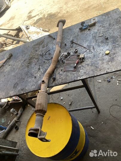 Приемная труба hyundai accent 1.5