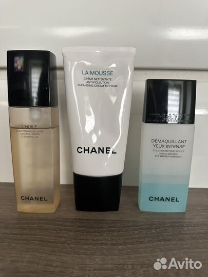 Chanel оригинал пакетом 3 средства/очищение