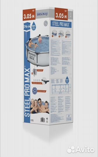 Каркасный бассейн бу