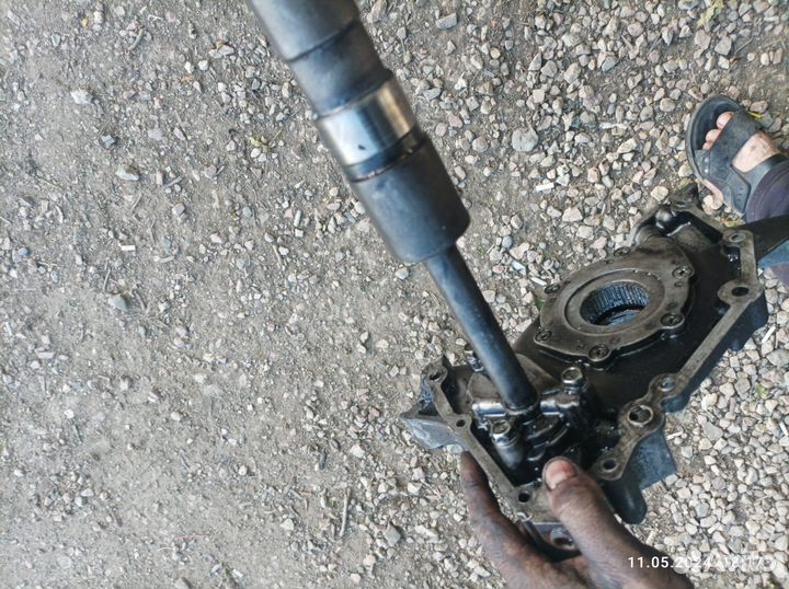 Насос масляный Hyundai D4BF