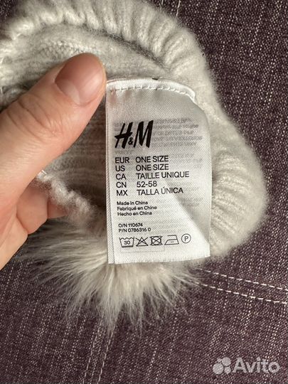 Шапка из кашемира H&M