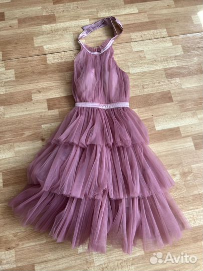 Платье выпускное вечернее коктейльное 42 44
