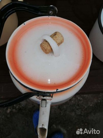 Чайник эмалированный