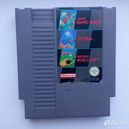 Картридж 3 in 1 NES Nintendo Pal оригинал