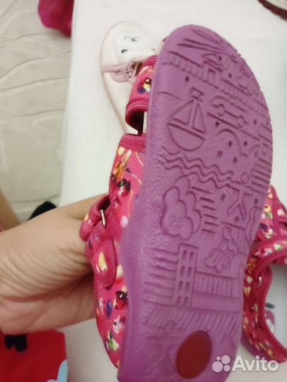 Пинетки для девочки новые