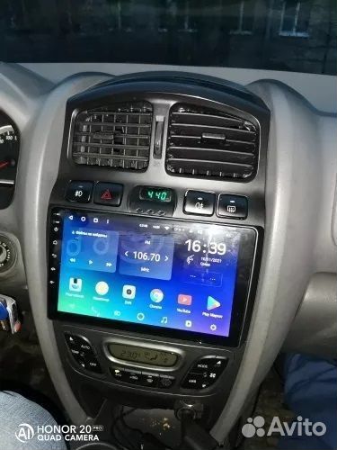 Магнитола Hyundai Santa Fe 1 Android IPS