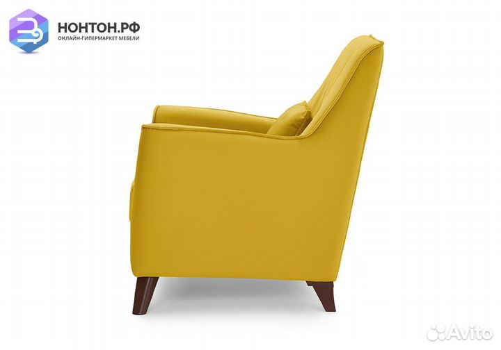 Кресло Оксфорд горчичный