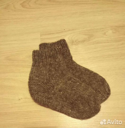 Шерстяные носочки на 4-5 лет