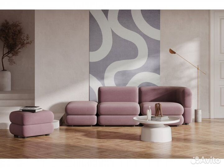 Модульный диван Brera-8 Velour Lilac