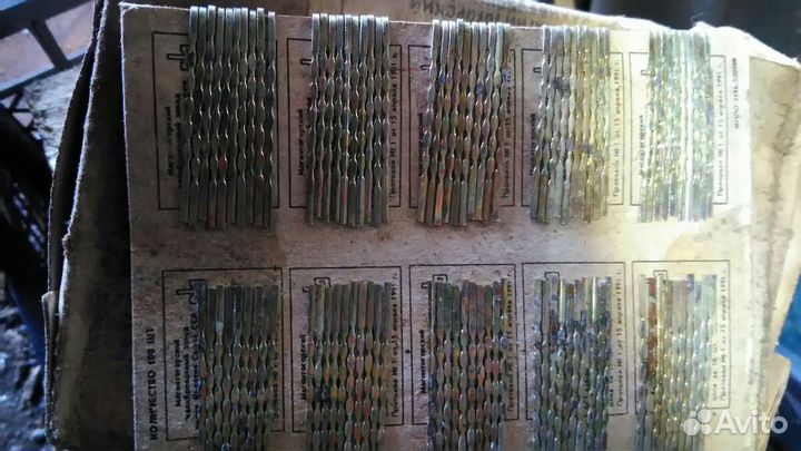 Заколка для волос невидимка СССР