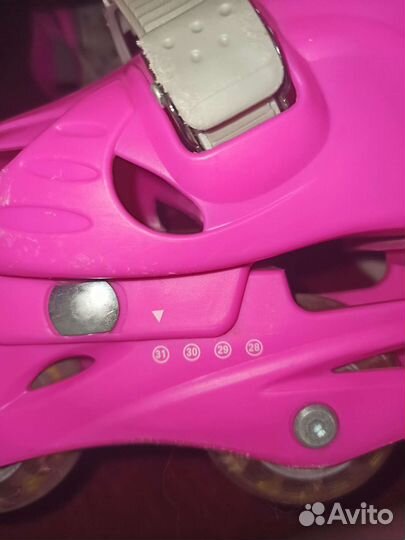 Роликовые коньки детские раздвижные