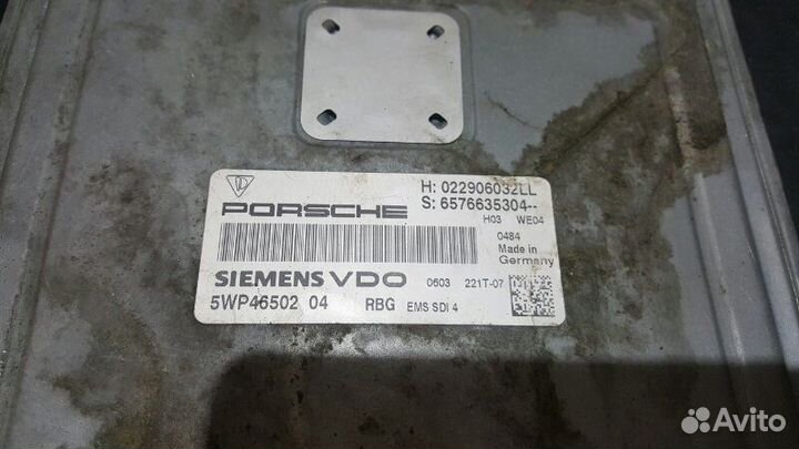Блок управления двигателем Porsche Cayenne 957