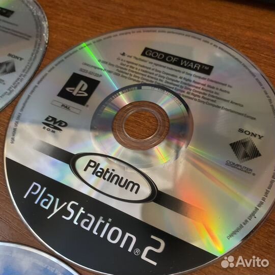 Диски Playstation 2 лицензия