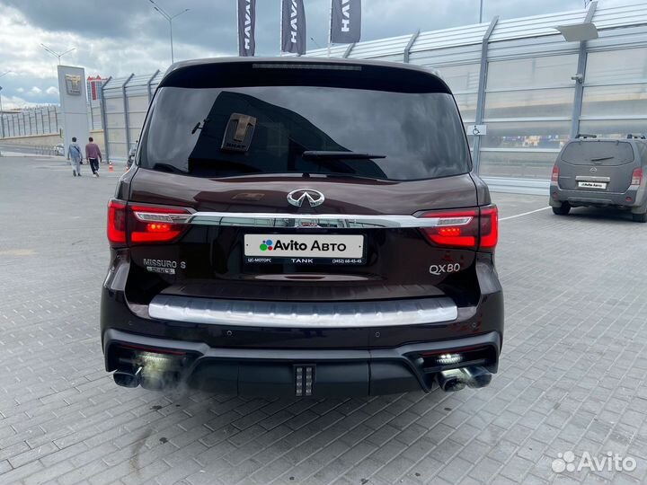 Infiniti QX80 5.6 AT, 2019, 136 000 км