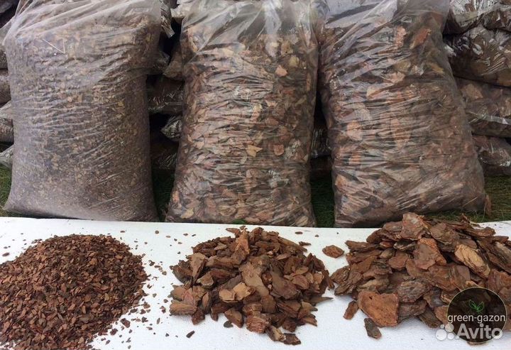 Сосновая мульча