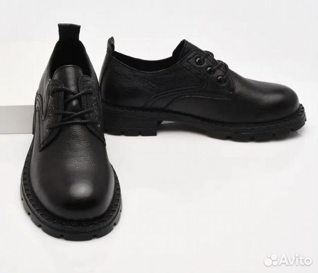 Ботинки натуральная кожа новые 41 р.26 см. Мягкие