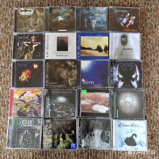 CD Sirenia, Tristania, Nightwish, Epica, Beseech