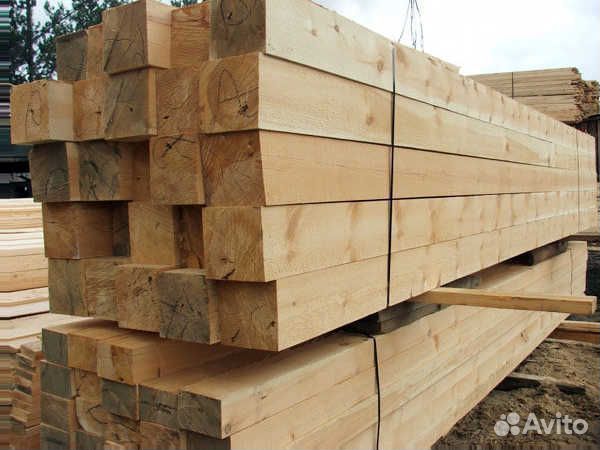 Брус лиственница