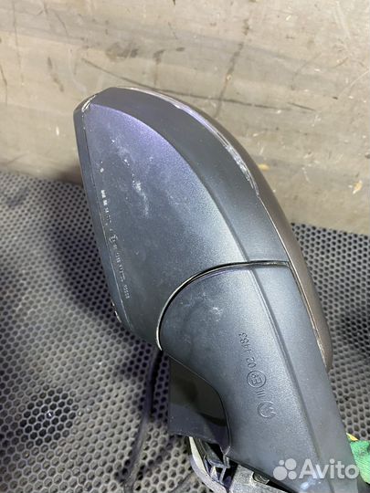 Зеркало правое Volkswagen Polo 5 Рест складывание