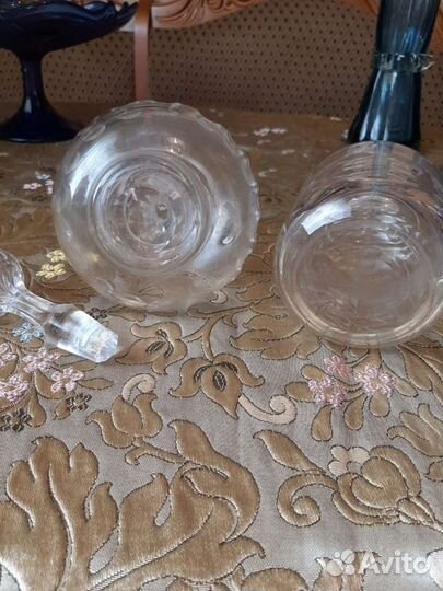 Ваза Чехословакия. Фруктовница СССР