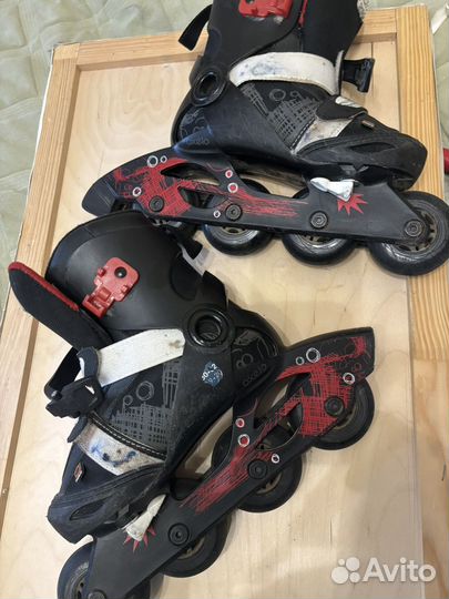 Роликовые коньки детские раздвижные