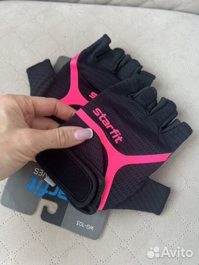 Женские перчатки для фитнеса Starfit