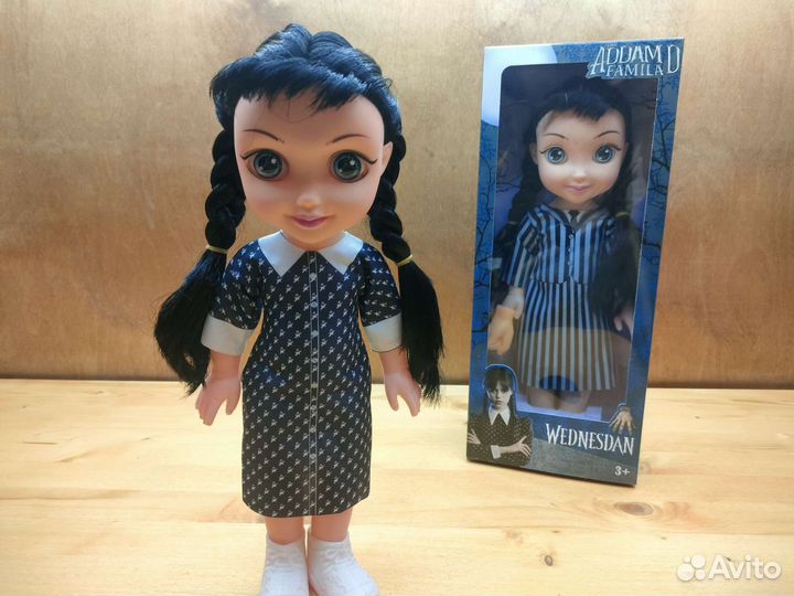 Кукла Уэнсдей / Венсдей 35см Новые