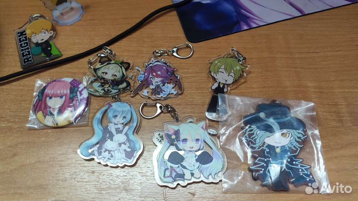 Брелоки с аниме персонажами
