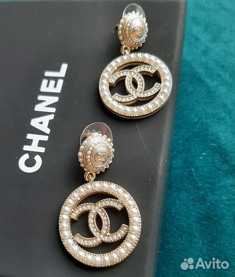 Серьги Chanel