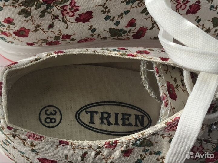 Кеды для девочки р. 38