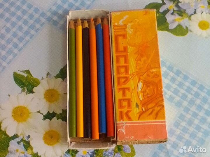 Цветные карандаши СССР